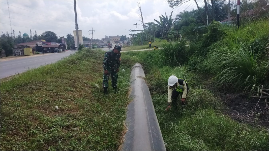 Pelaksanaan Pencegahan Tindak Kejahatan Terhadap Jaringan Pipa Minyak Oleh Babinsa Koramil 02 Pertamina