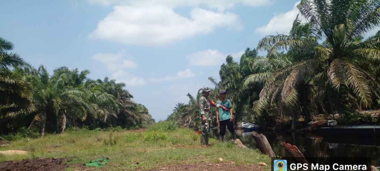 Serda Sugianto Laksanakan Monitoring Lahan Kosong