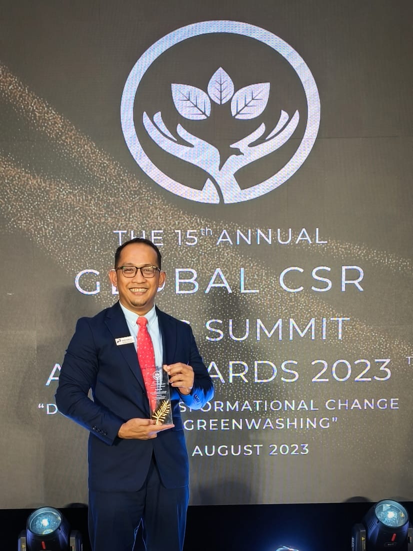 Berhasil Kurangi Dampak Perubahan Iklim, PT KPI Unit Dumai Raih Penghargaan Internasional Global CSR & ESG Summit 2023 di Vietnam