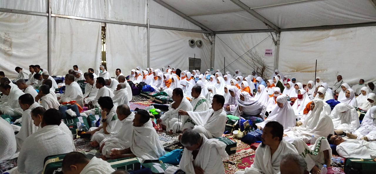 Seluruh JCH Kabupaten Pelalawan Telah Tiba di Arafah,  Kondisi Dalam Keadaan Baik