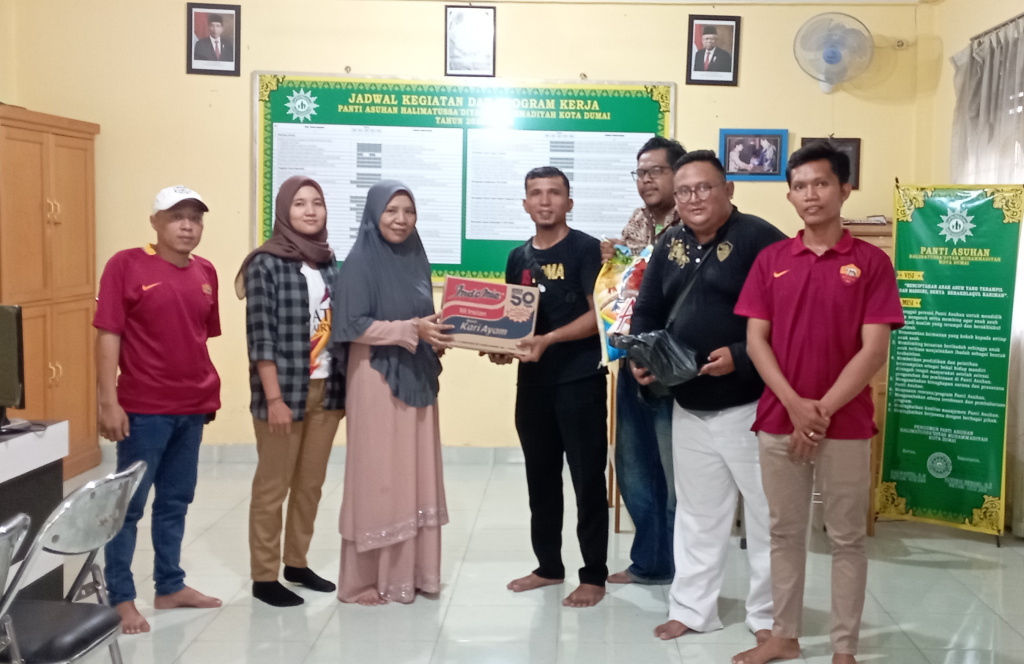Wujud Rasa Syukur, RCI-Romanita Dumai Berbagi ke Panti Asuhan