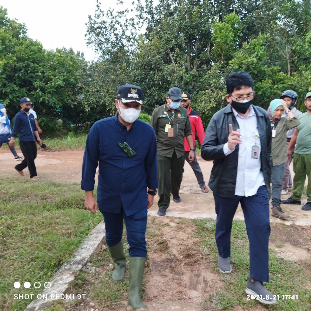 Wabup Lingga sambut kedatangan Dirjen Perbenihan Kementan RI 