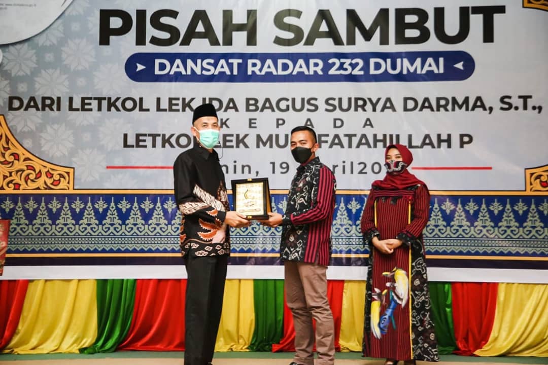 Walikota Dumai Hadiri Pisah Sambut Dan Satradar 232