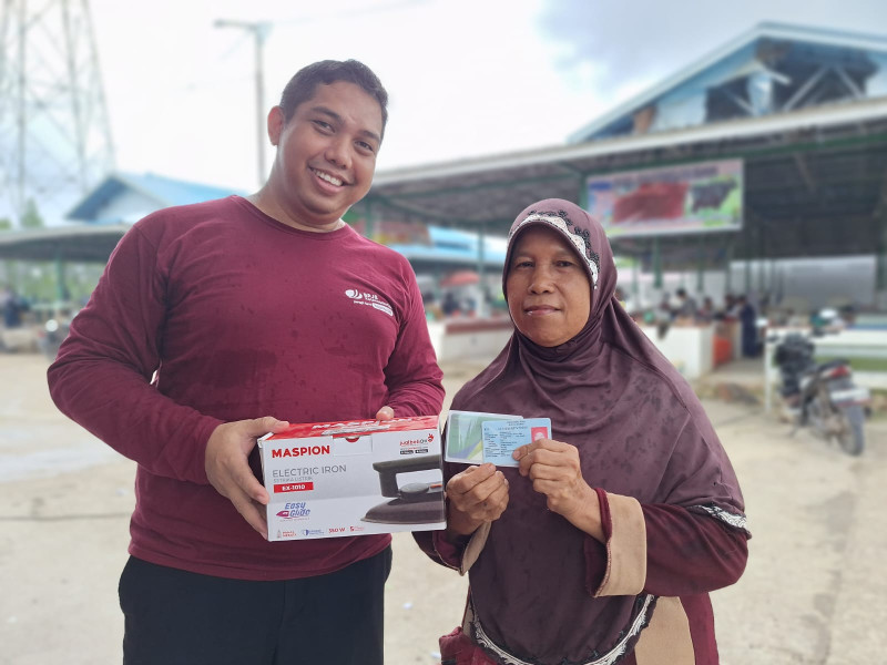 BPJS Ketenagakerjaan ''Aktivasi Pasar'' Kerja Keras Bebas Cemas di Pasar Kelakap Tujuh