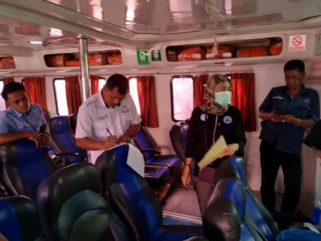 BNNK Batam Lakukan Tes Urin Mendadak di Pelabuhan Sekupang