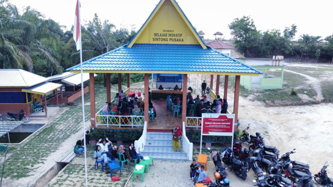 Melihat Manfaat Rumah Belajar Inovatif PHR Bagi Masyarkat Sintong Rokan Hilir