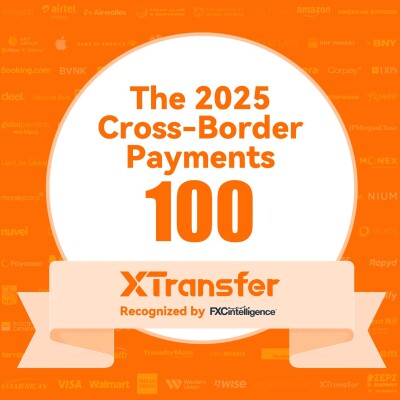 XTransfer Named Among The Top 100 Cross-Border Payments Companies for 2025 by FXC Intelligence 