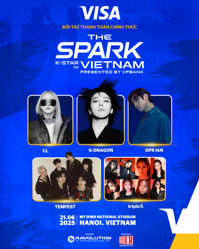 Visa announces its role as Official Payment Partner for K-Star Spark in Vietnam – presented by VPBank