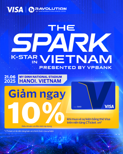 Visa Resmi Jadi Mitra Pembayaran untuk K-Star Spark in Vietnam – presented by VPBank