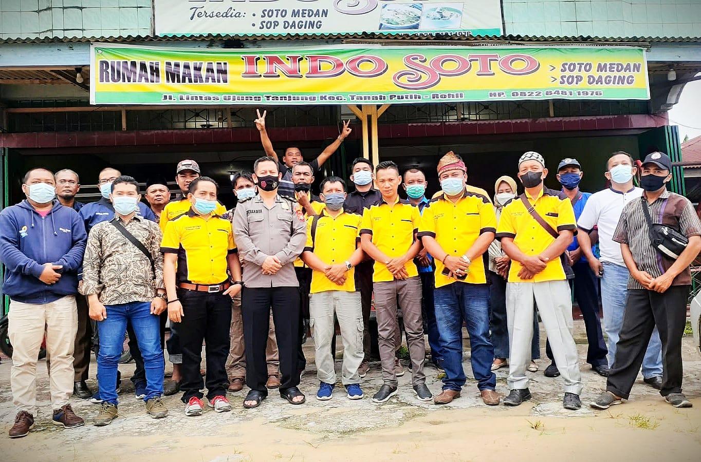 Polres Rohil Tergetkan Akhir Desember 70 Persen Masyarakat Rohil Sudah Divaksin