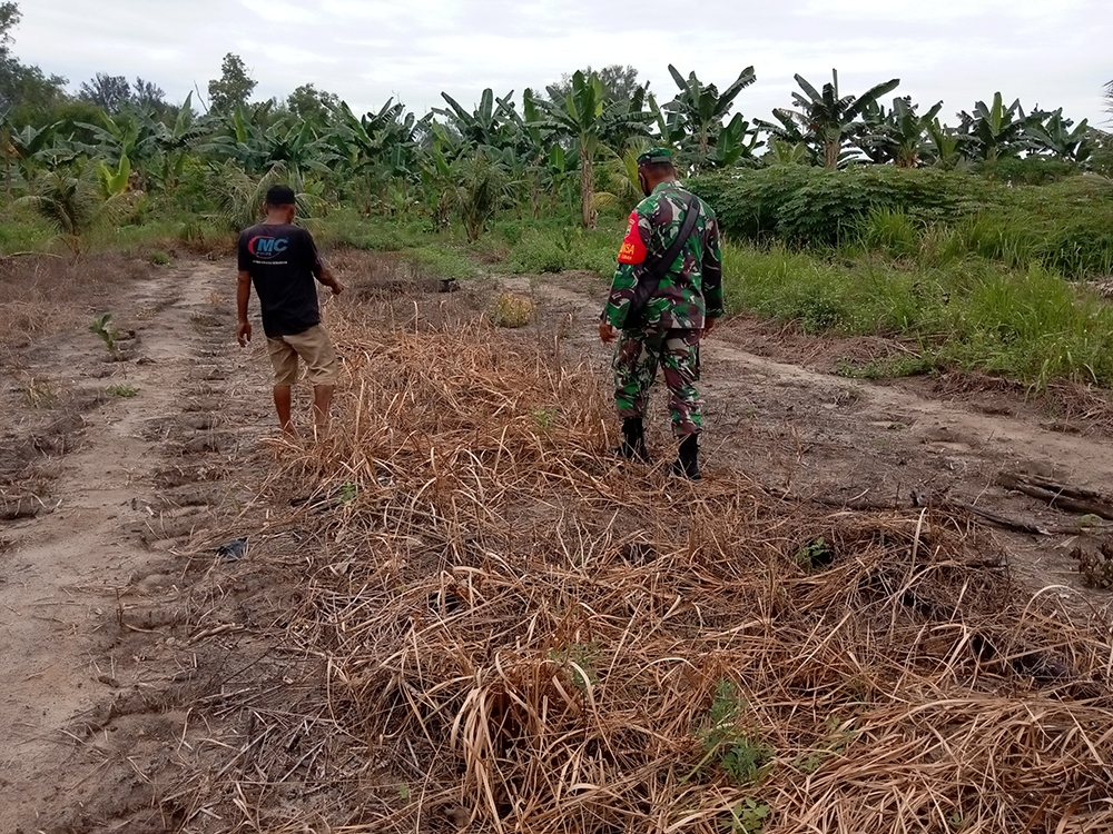 Serka Fahrizal Purba Ingatkan Masyarakat Mengenai Karhutla