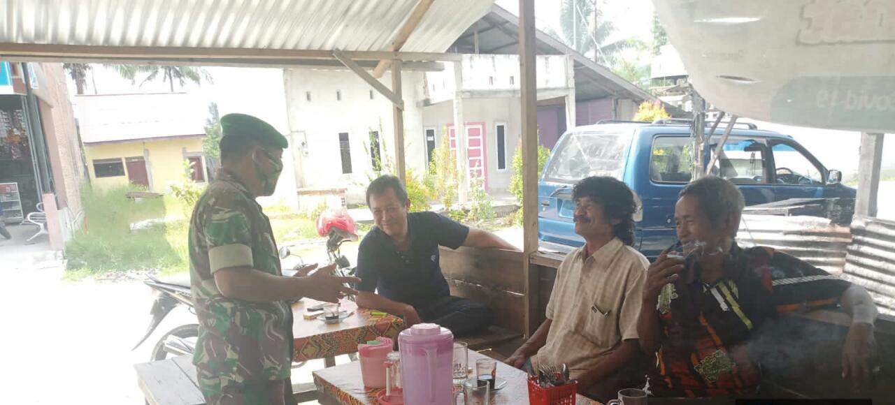 Serda Ahmad Junaidi Laksanakan Sosialisasi Pencegahan Covid-19