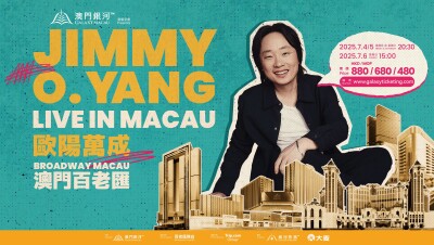 Jimmy O. Yang Siap Tampil Perdana di Makau dalam Pertunjukan Stand-Up Komedi di Broadway Theatre Mulai 4-6 Juli
