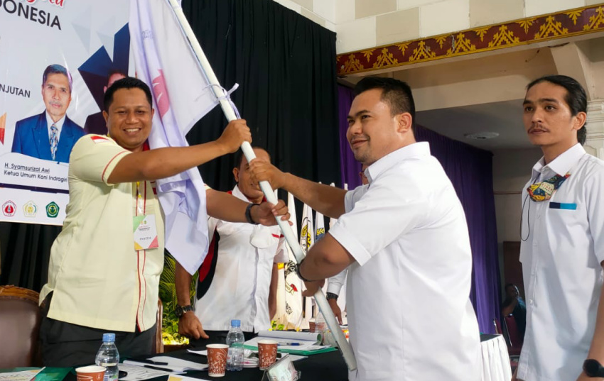 ESI Resmi Jadi Anggota KONI Inhil