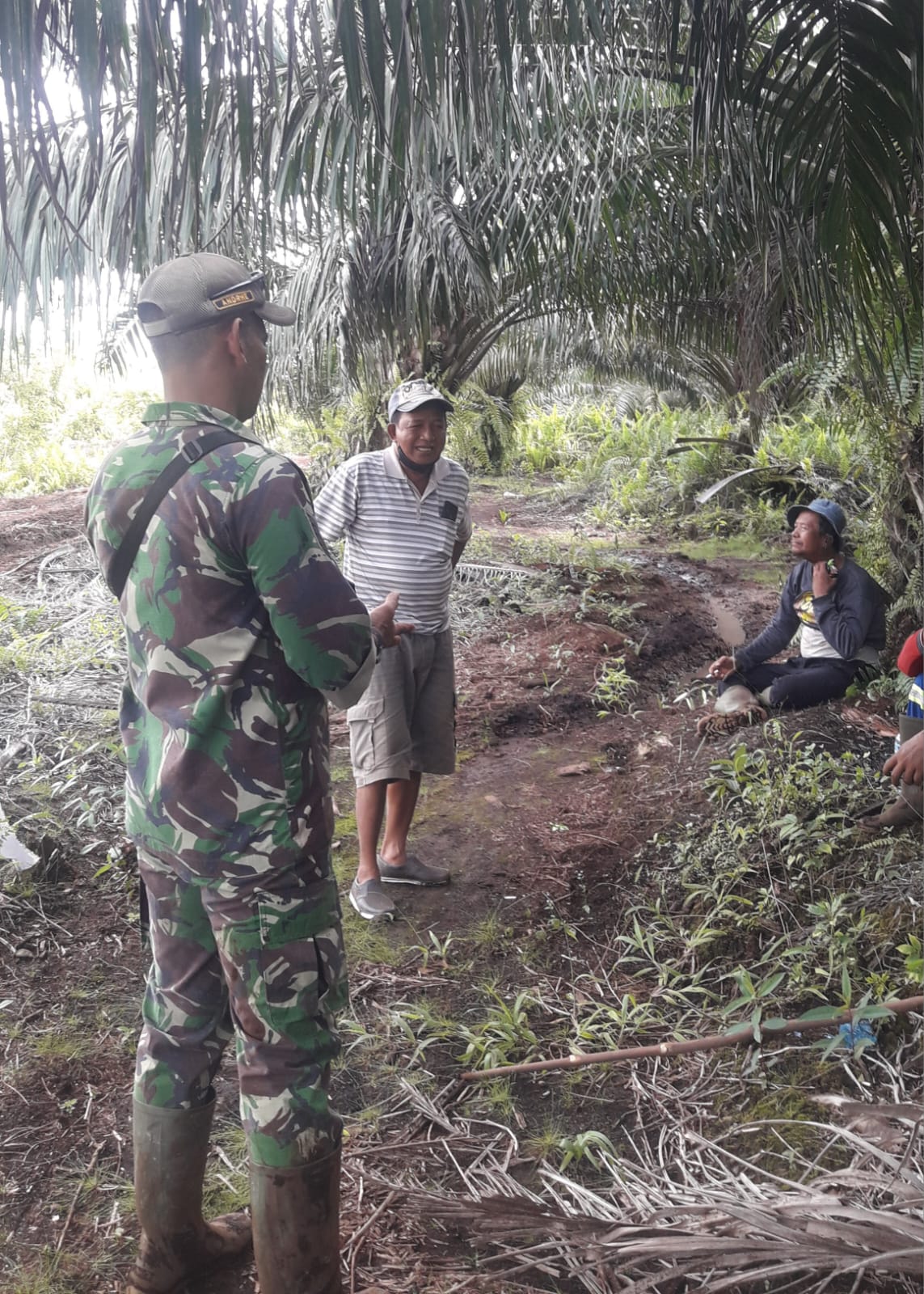 Pelda Andre Laksanakan Patroli Cegah Karhutla