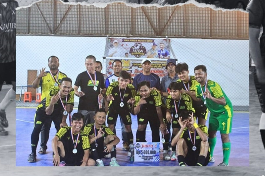 Xavier Fams FC Juarai Turnamen Futsal Wahana Cup Yang Digelar Dishub Dumai