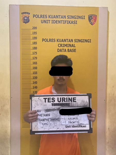 Sat Reskrim Polres Kuansing Tangkap Tersangka Penggelapan Sepeda Motor dan Tabung Gas