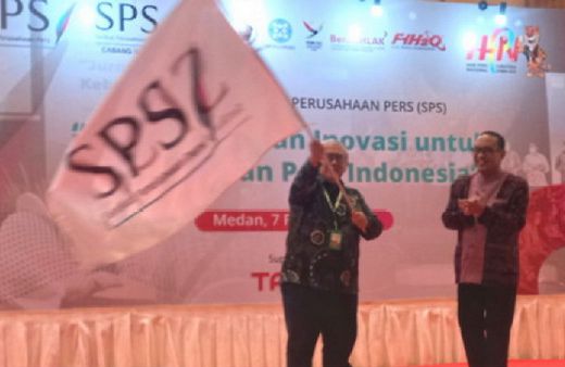 Januar P Ruswita Terpilih Jadi Ketum Serikat Perusahaan Pers (SPS) Nasional