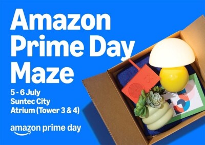 Amazon Singapore Brings Prime Day to Life with the Amazon Prime Day Maze from 5 to 6 July