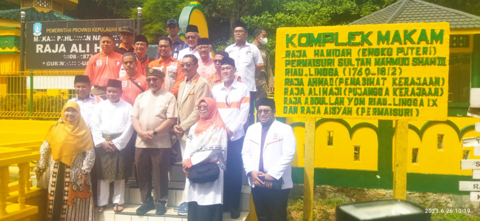 Presiden PKS H Ahmad Syaikhu Kunjungi Pulau Penyengat