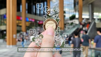 Berburu Koin di Spot Instagramable Terbaru Singapura: #HuntTheMouse – LyndenWoods Edition