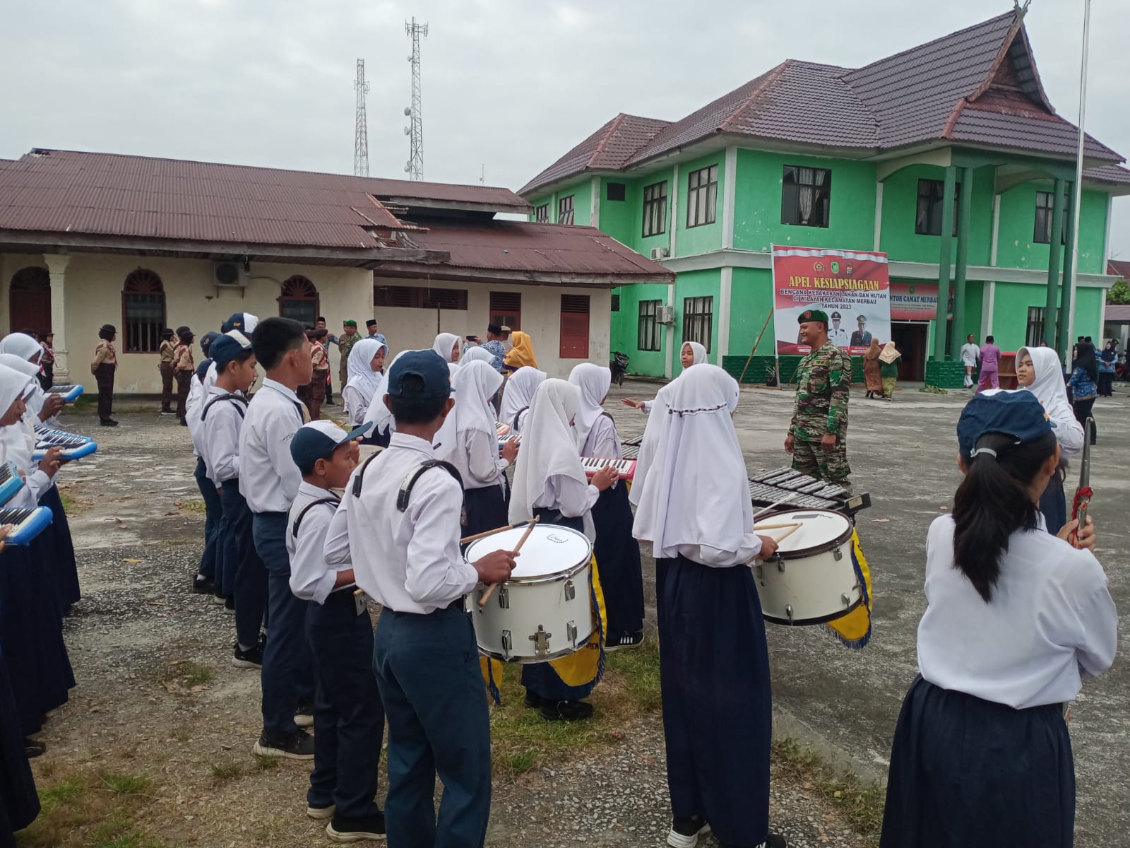 Serda Ansari Sambangi Pelajar SMP Untuk Tanamkan Nilai-nilai Pancasila