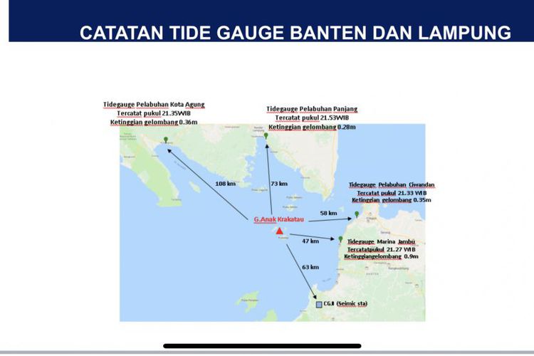 Tsunami di Selat Sunda, 43 Orang Meninggal, 584 Luka-luka