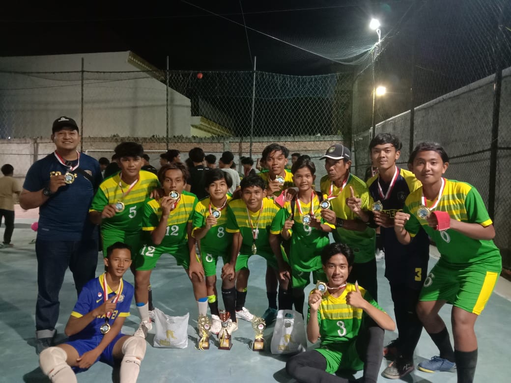 Persekat Juara Turnamen Futsal U-16, Teduh Cup V