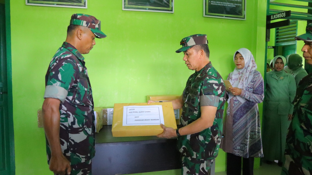 Dandim 0303/Bengkalis Sambut Kunjungan Pangdam I/BB