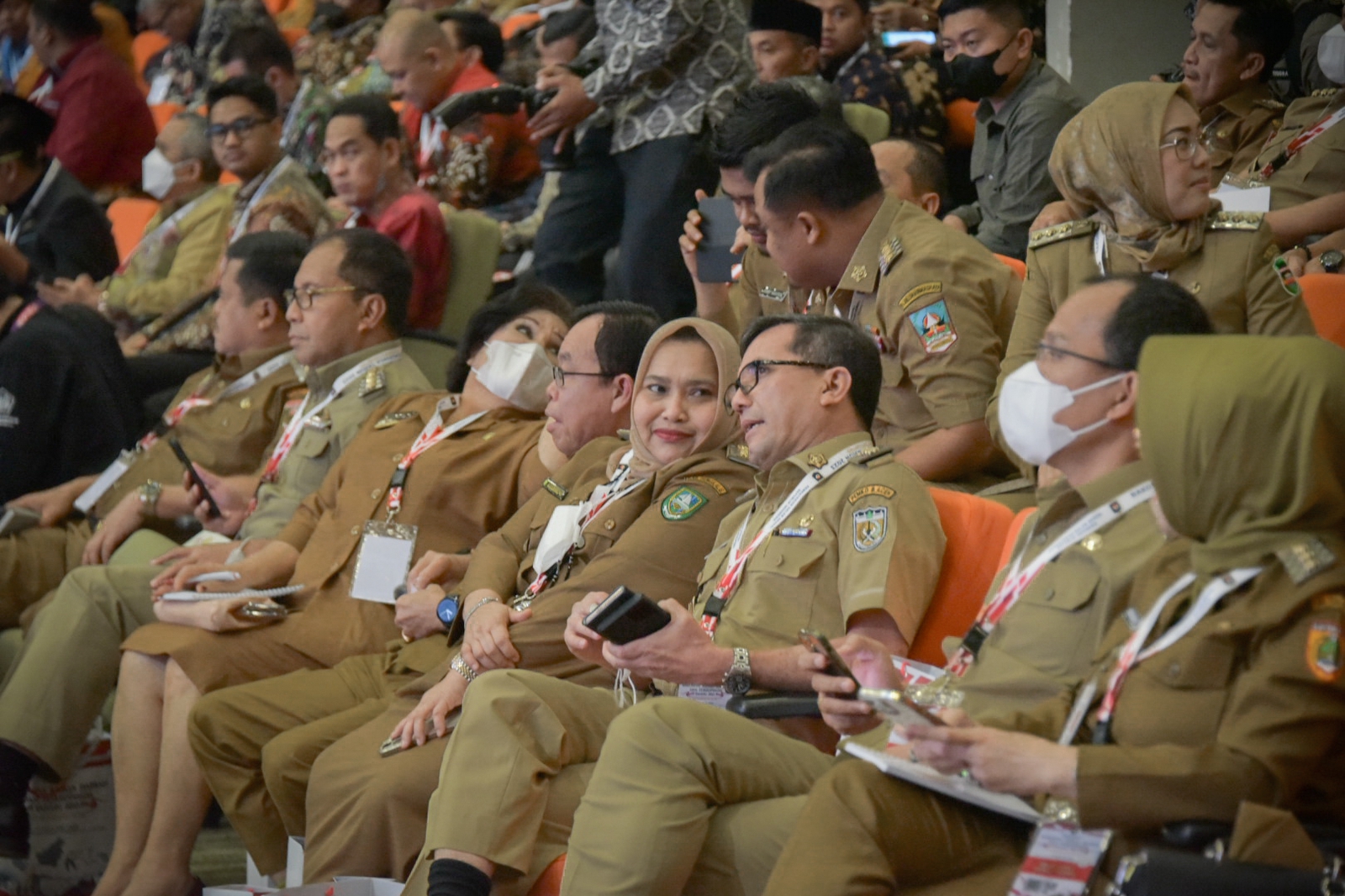 Bupati Kasmarni Hadiri dan Siap Laksanakan Enam Arahan Presiden Pada Rakornas Kepala Daerah dan Forkopimda