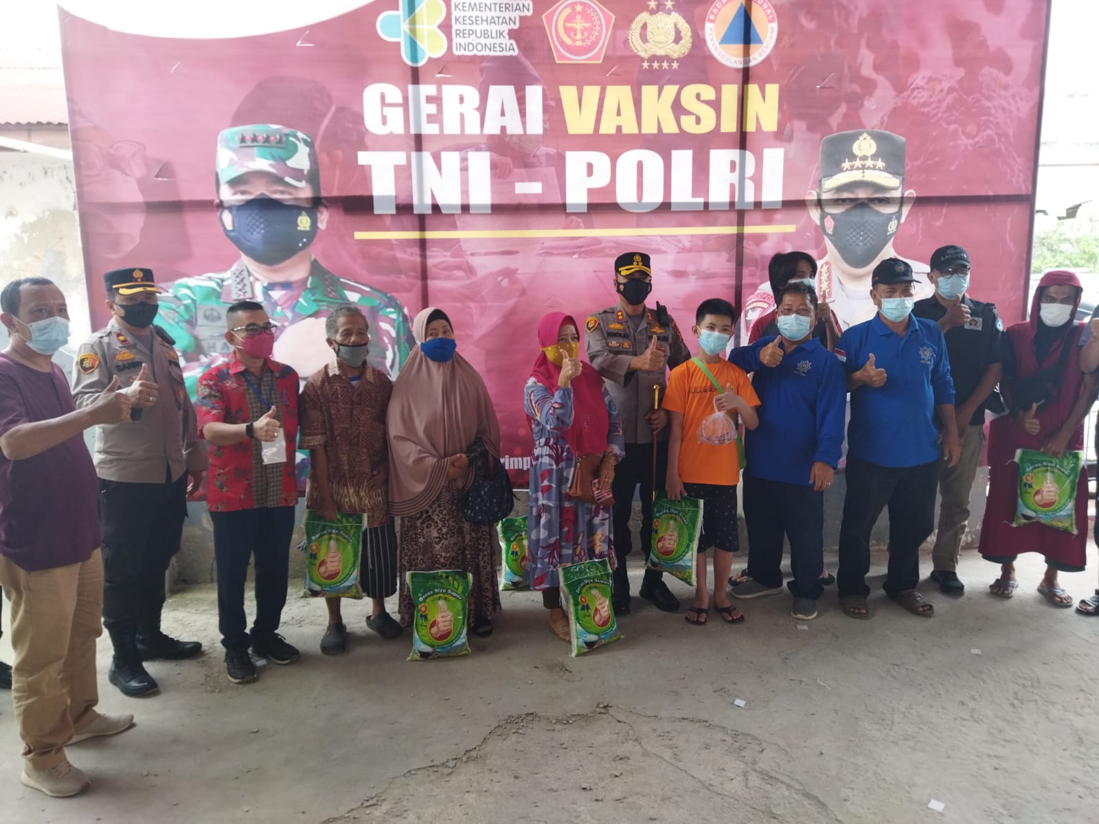 Polres Dumai Menggandeng PWI Gelar Vaksinasi untuk Masyarakat