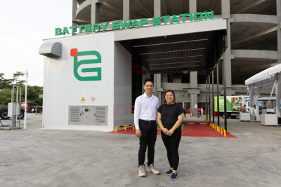 HDFX Powers the Launch of Singapore’s First EV Truck Battery Swop Station 