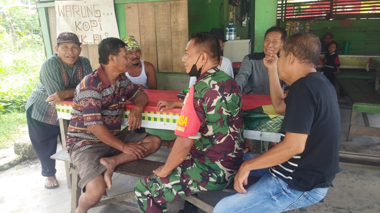 Cegah Penyalahgunaan Narkoba, Sertu Abu Kasim Laksanakan Himbauan