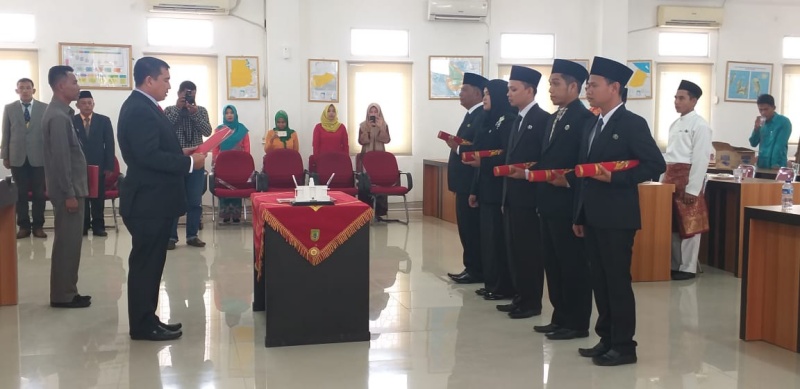 Lima Auditor Inspektorat Rohil Dilantik