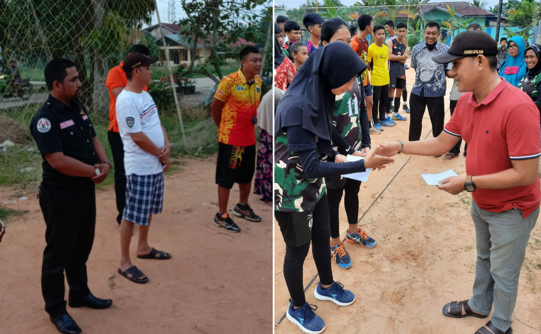 Raih Beasiswa, Tiga Pemain Volly Binaan Ketua PAC PP Dumai Timur Dilepas Kuliah ke Bekasi