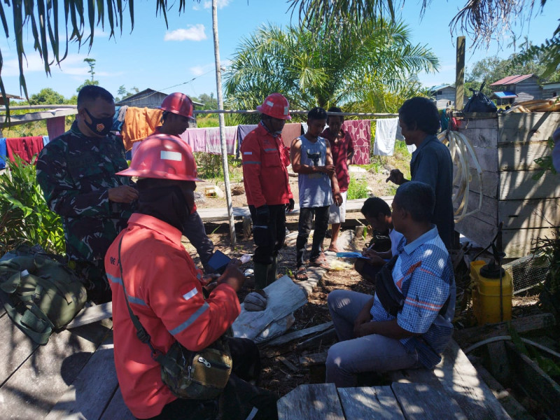 Giat Semangat Serda Miftah Cegah Karhutla