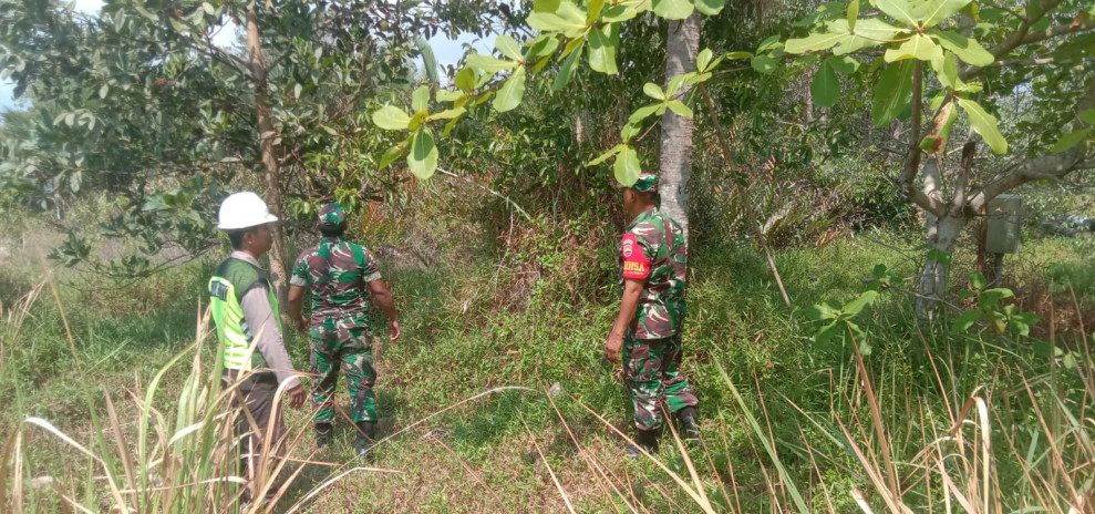 Monitoring Wilayah Oleh Serda Ansari