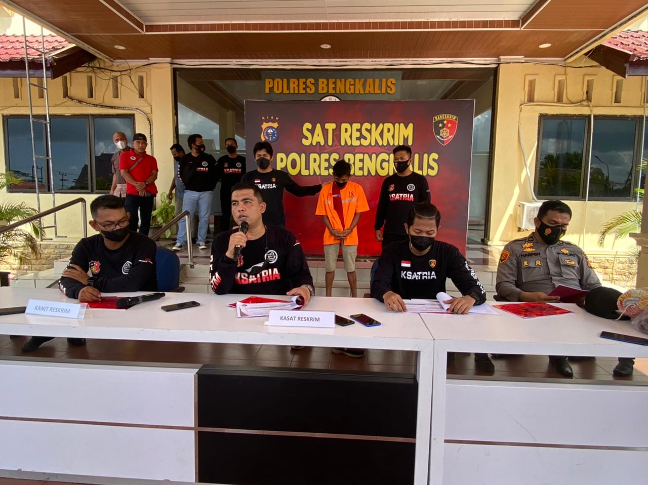 Palsukan Surat Pengatar Untuk Menikah, Seorang Pria Dibekuk Satreskrim Polres Bengkalis