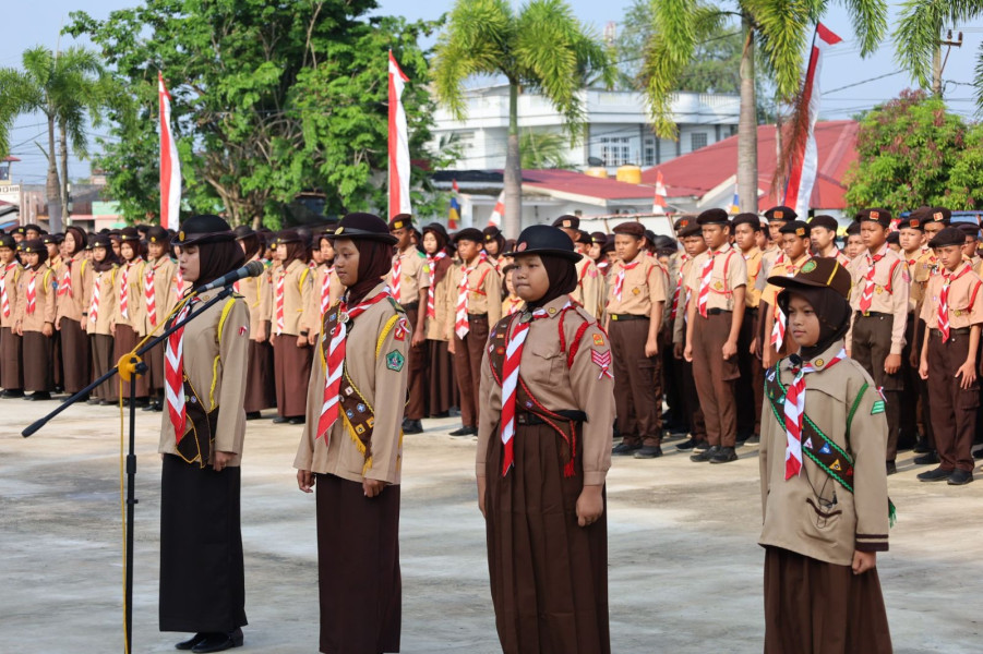 Dandim 0320/Dumai Ucapkan Selamat Hari Pramuka ke-63