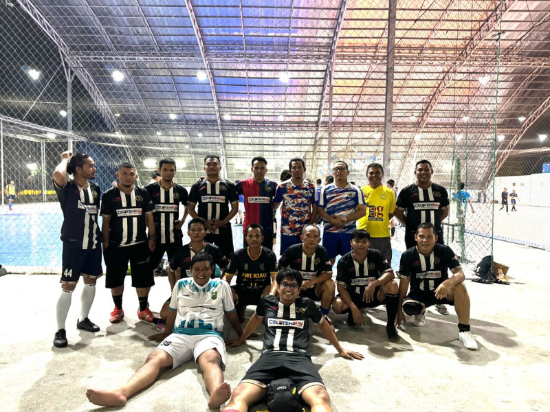 Tim Futsal PWI Riau Perbanyak Ujicoba