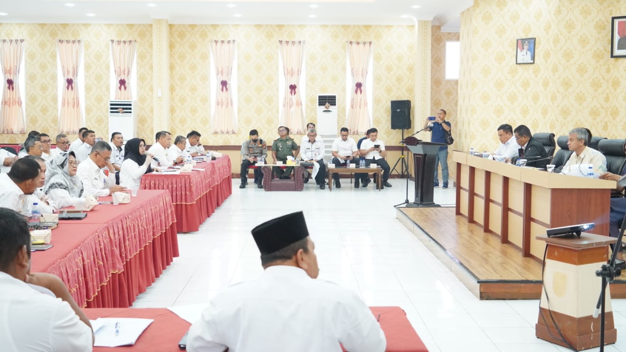 Satgas PEN Mabes Polri Turun Gunung, Pastikan Penggunaan APBD Rohil Tepat Sasaran