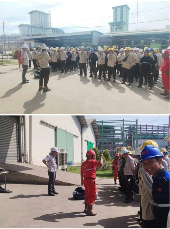 Menjaga Lingkungan Kerja Tetap Sehat dan Bersih, Apical Dumai Laksanakan Program Jumat Ceria