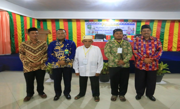 Alhamdulillah, Siak sudah memiliki 56 Kampung Binaan Keluarga Sakinah