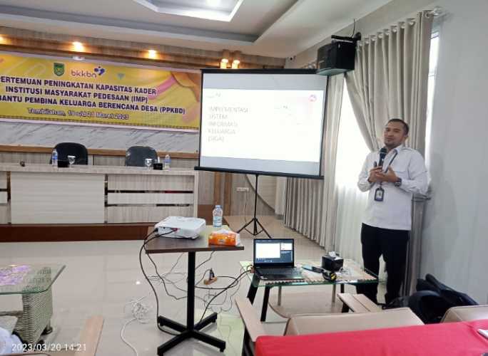 DP2KBP3A Inhil Melaksanakan Peningkatan Kapasitas Kader IMP Bagi PPKBD Inhil