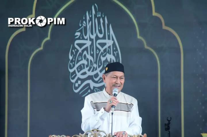 Resmikan Mesjid Al-Falah, Wabup H Syamsuddin Uti Ajak Masyarakat Makmur Mesjid