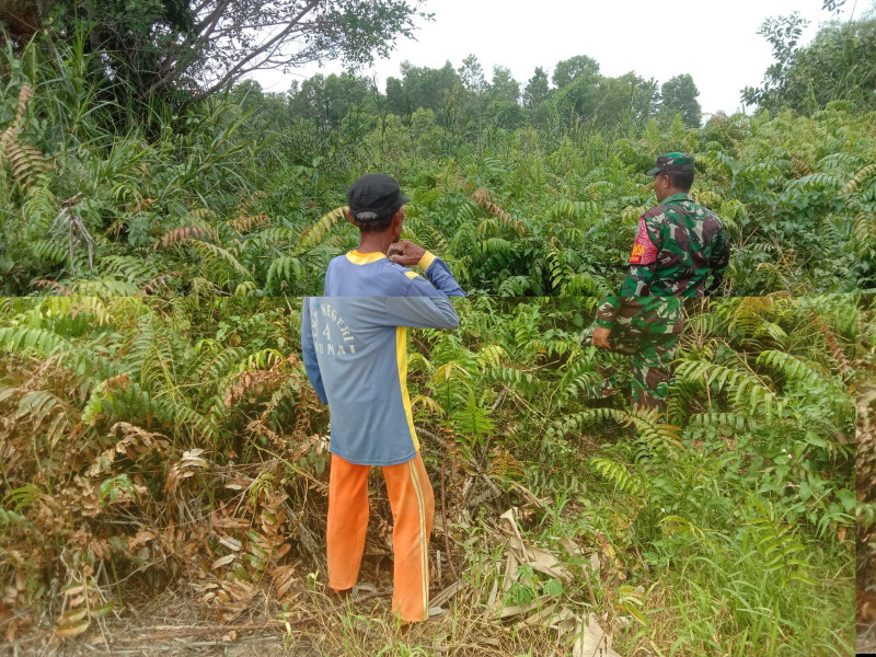 Serda Agustinus Patroli Cegah Karhutla