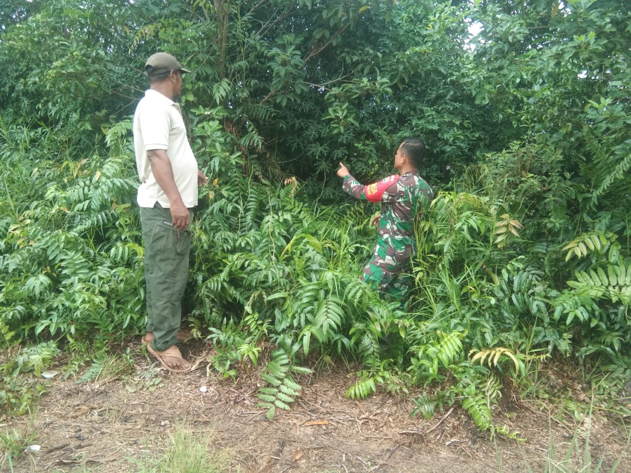 Kopda Andri Waluyo Ingatkan Kepada Masyarakat Bahaya Karhutla