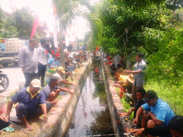 Ratusan Masyarakat Dumai Ikuti Lomba Memancing di Sukosari