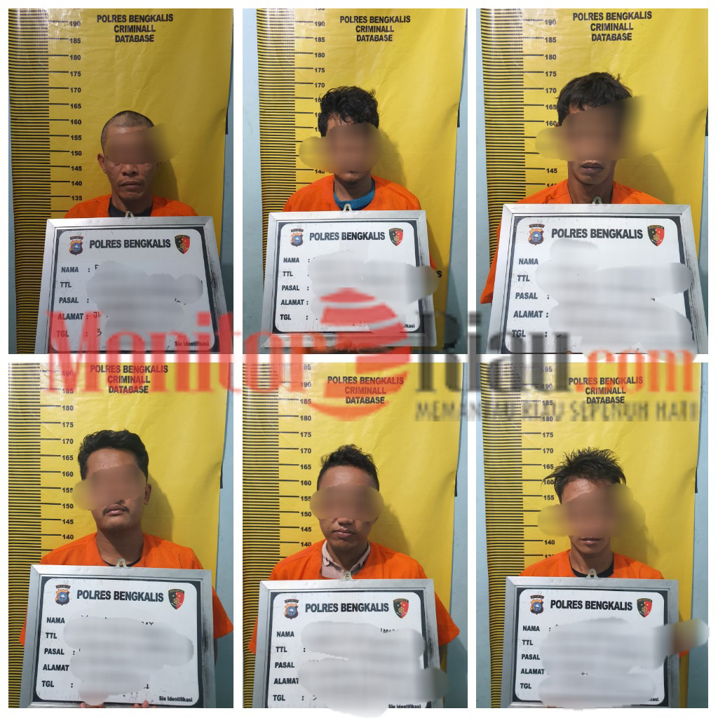 Satnarkoba Polres Bengkalis Sikat Pengedar Sabu dan Ganja Kering