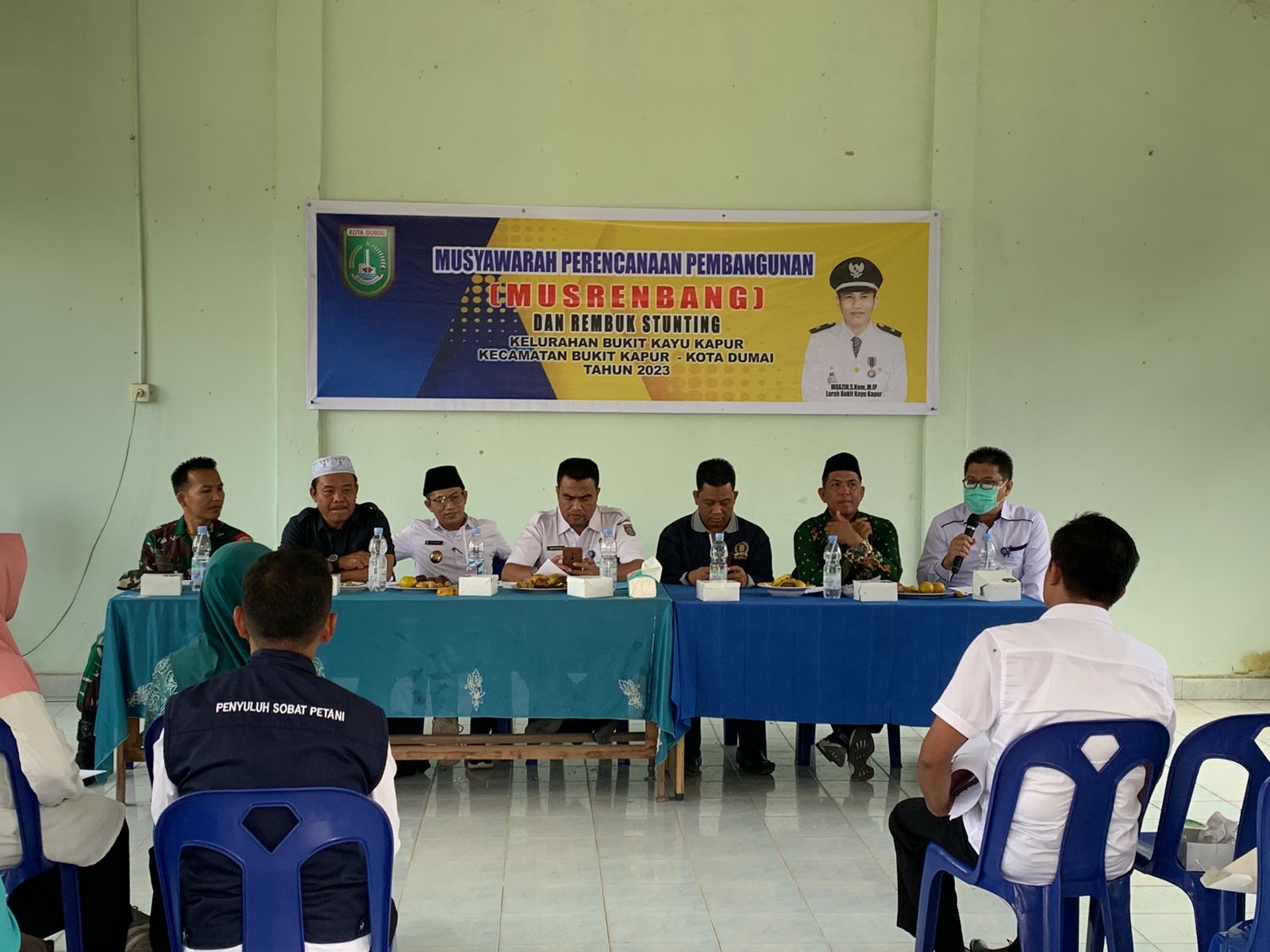 Serka Tomy Mike Hadiri Kegiatan Musrenbang dan Rembuk Stunting